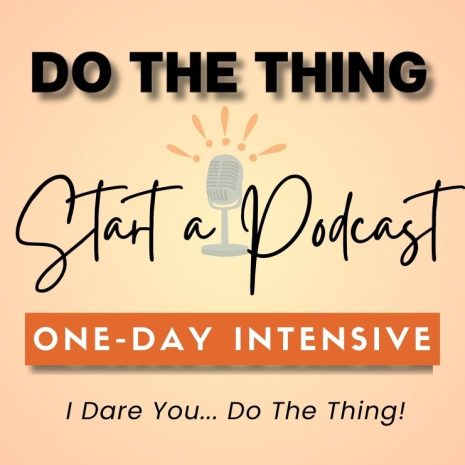 start a podcast one day intensive product