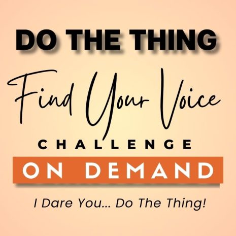 find your voice challenge on demand product image